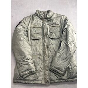 US Army 1st Infantry Division Field Jacket XL Contract W288 1972 Military Green